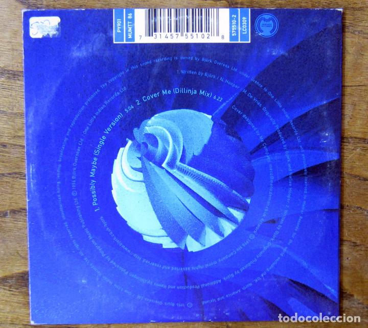 CDs de m&uacute;sica: BJORK - POSSIBLY MAYBE / COVER ME, MIX - 1996- CD SINGLE - - Foto 2