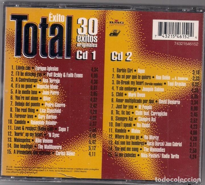 CDs de m&uacute;sica: &Eacute;xito Total - 30 &Eacute;xitos Originales - 2 CDs - Foto 2