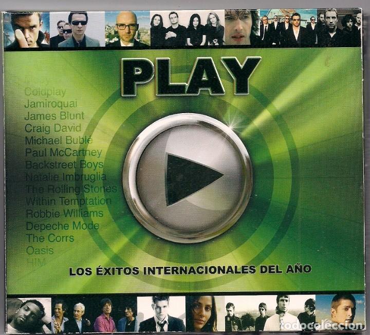 CDs de m&uacute;sica: PLAY - LOS &Eacute;XITOS INTERNACIONALES DEL A&Ntilde;O - 2 CDS - Foto 1