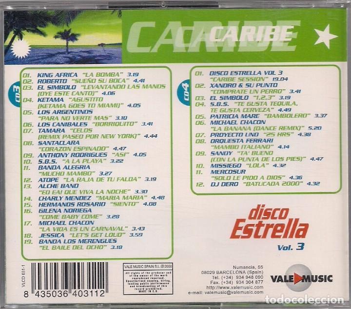 CDs de m&uacute;sica: Disco Estrella Vol.3 - CD3 y CD4 - CARIBE - Foto 2
