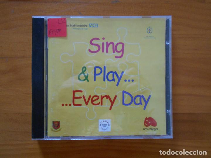 CDs de m&uacute;sica: CD SING & PLAY... EVERY DAY (R4) - Foto 1