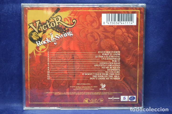CDs de m&uacute;sica: V&Iacute;CTOR - ROCK & SWING - CD - Foto 2