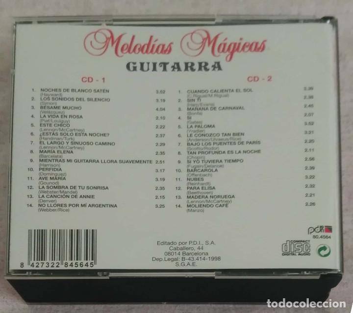 CDs de m&uacute;sica: MELODIAS MAGICAS (GUITARRA) 2 CDs 1998 - Foto 2