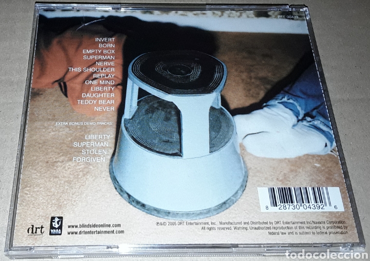 CDs de m&uacute;sica: CD - BLINDSIDE - MADE IN USA - BLINSIDE - Contiene Bonus - Foto 2