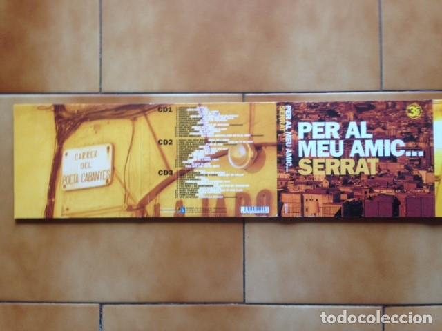 CDs de M&uacute;sica: PER AL MEU AMIC...SERRAT - DOBLE CD DIGIPACK 40 TEMAS (ANT&Oacute;NIA FONT-SISA-PERET-P. COMELADE...)