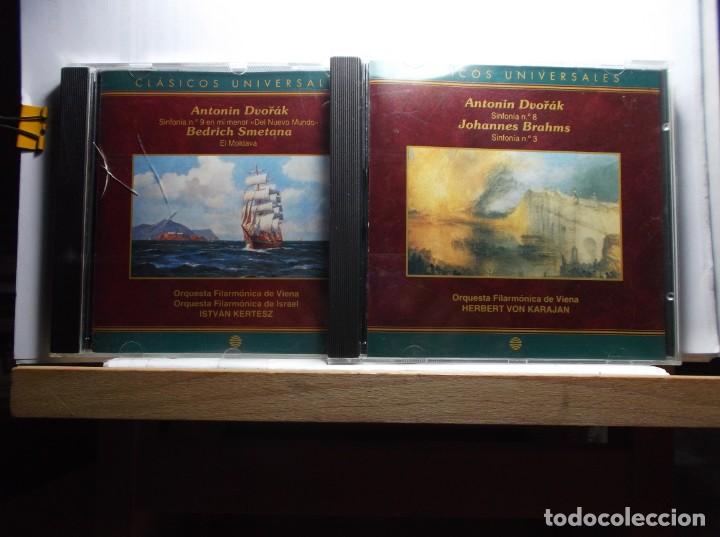 CDs de m&uacute;sica: LOTE DE DOS CD ANTONIN DVORAK Y BRAHMS. - Foto 1