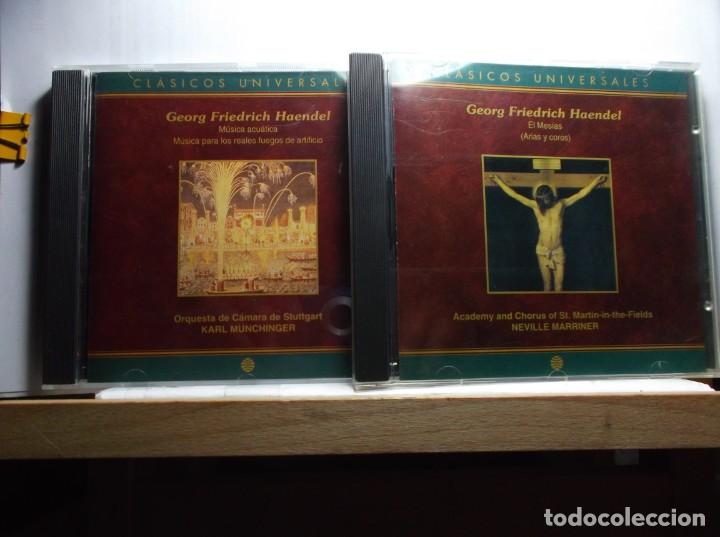 CDs de m&uacute;sica: LOTE DE DOS CD DE HAENDEL - Foto 1