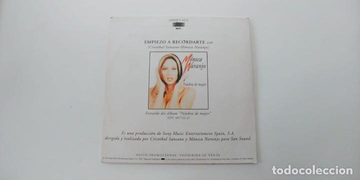 CDs de m&uacute;sica: MONICA NARANJO-CD SINGLE EMPIEZO A RECORDARTE-DIGIPACK - Foto 2
