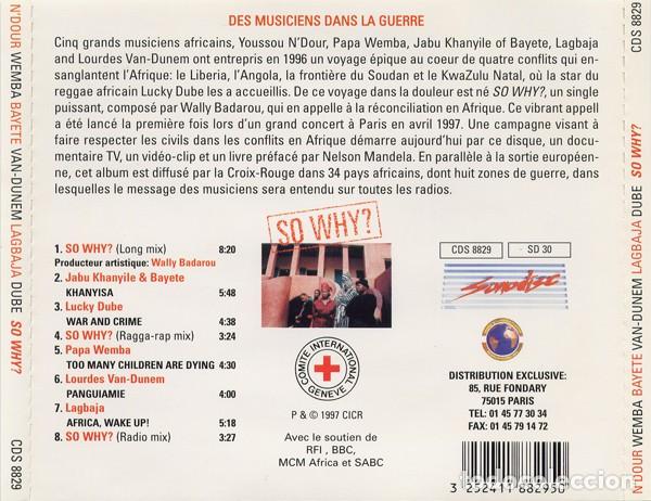 CDs de m&uacute;sica: So Why? - CD - Foto 2