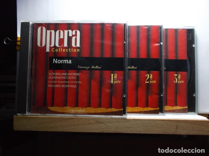 CDs de m&uacute;sica: LOTE DE TRES CD DE OPERA COLLECTION -  NORMA.. - Foto 1