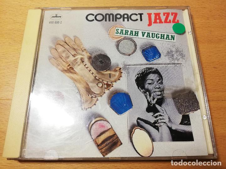 CDs de m&uacute;sica: COMPACT JAZZ. SARAH VAUGHAN (CD) - Foto 1