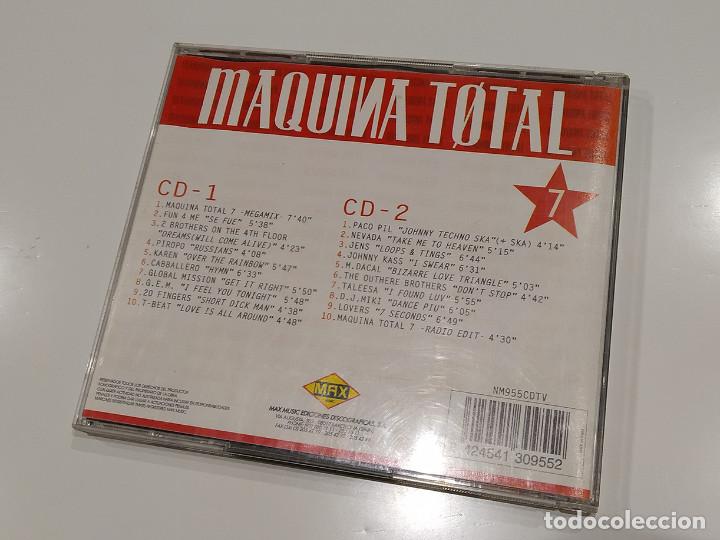 CDs de m&uacute;sica: M&aacute;quina Total 7. 2 CDs - Foto 3