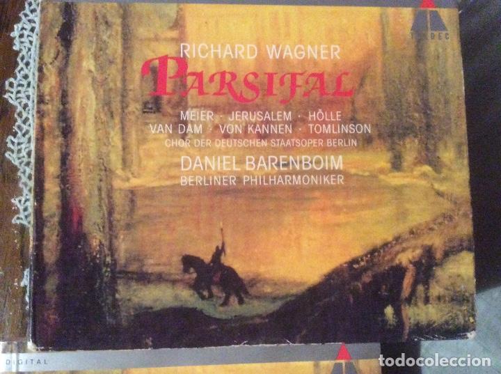 CD de M&uacute;sica: 4 cd parsifal barenboim con libreto berliner, meier, jerusalem, holle, van dam, kannen tomlinson