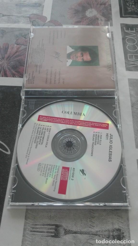 CDs de m&uacute;sica: Julio iglesias - hey - 1 cd - Foto 2