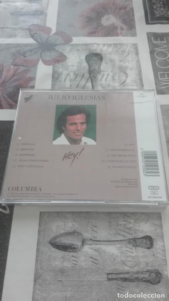CDs de m&uacute;sica: Julio iglesias - hey - 1 cd - Foto 3