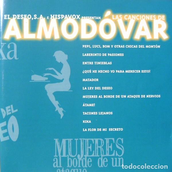 CDs de m&uacute;sica: Las Canciones de Almod&oacute;var - CD - Foto 1