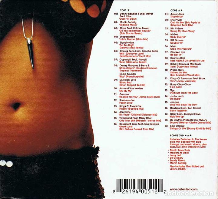 CDs de m&uacute;sica: Defected Most Rated. 2 x CD + DVD - Foto 2