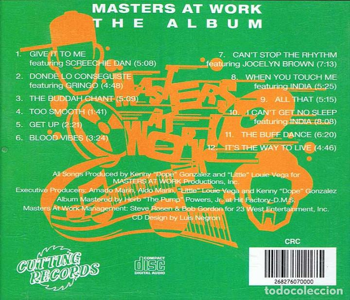 CDs de m&uacute;sica: Masters At Work - The Album. CD - Foto 2