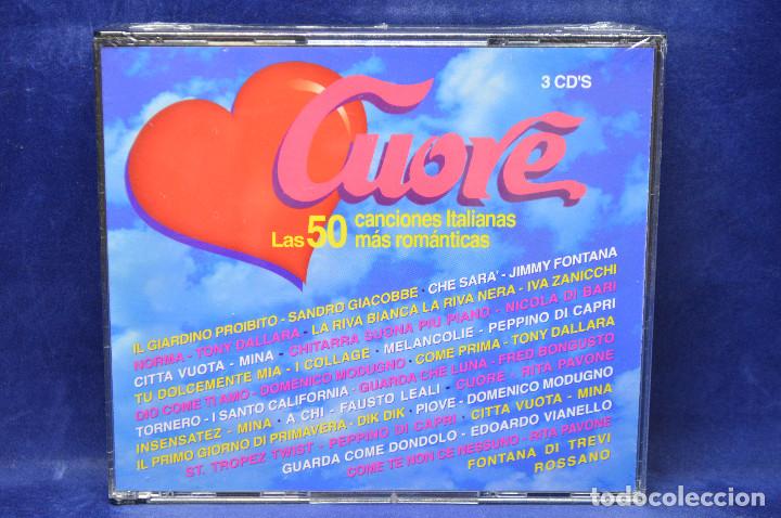 CDs de m&uacute;sica: VARIOUS - CUORE - 3 CD - Foto 1