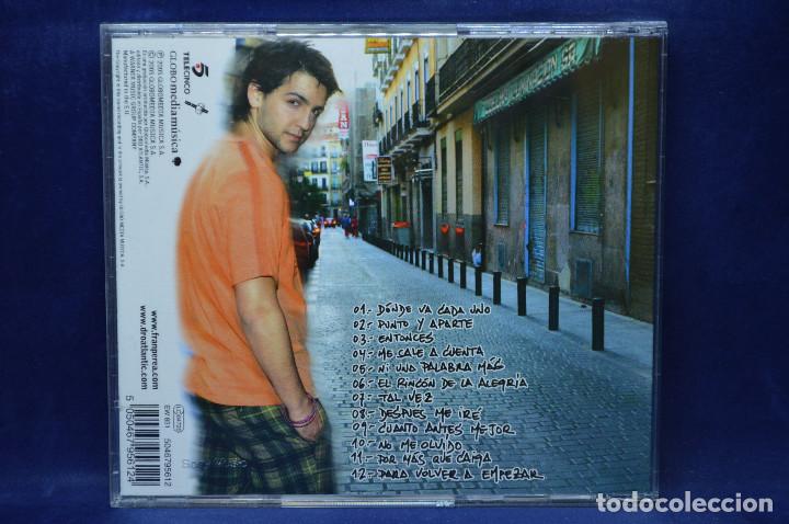 CDs de m&uacute;sica: FRAN PEREA - PUNTO Y APARTE - CD - Foto 2