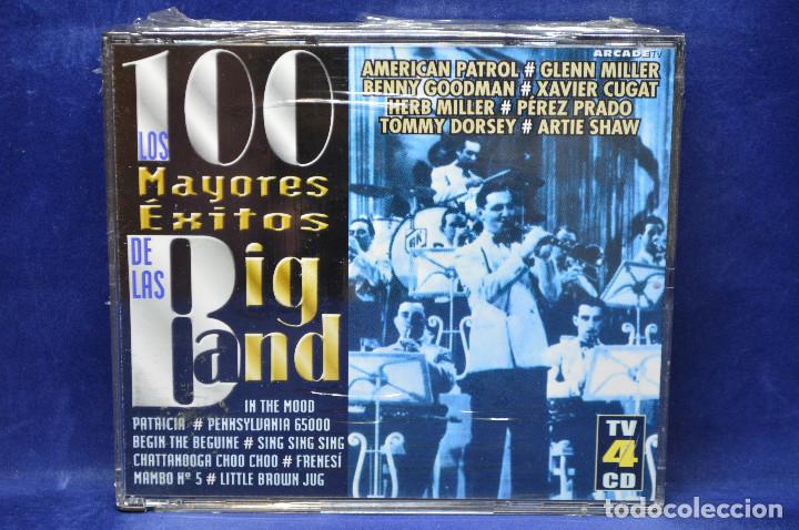 CDs de m&uacute;sica: VARIOUS - LOS 100 MAYORES &Eacute;XITOS DE LAS BIG BAND - 4 CD - Foto 1