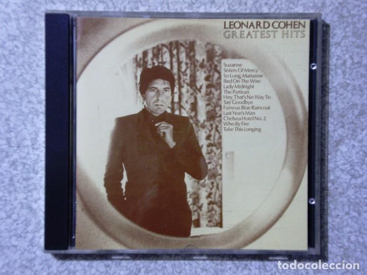 CDs de m&uacute;sica: LEONARD COHEN.GRANDES EXITOS - Foto 1