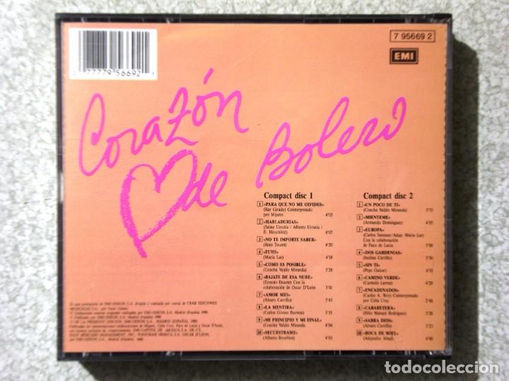 CDs de m&uacute;sica: DYANGO.CORAZON DE BOLERO...DOBLE CD - Foto 2