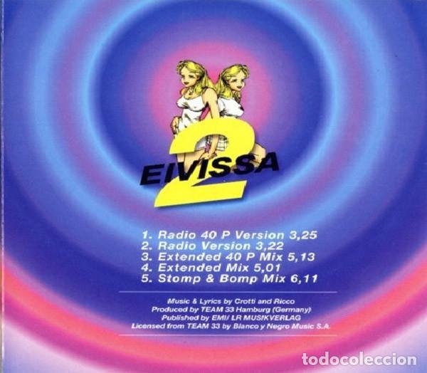 CDs de m&uacute;sica: 2 Eivissa &lrm;&ndash; Bad Girl -5 temas - Foto 2