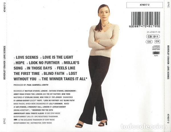 CDs de m&uacute;sica: Beverley Craven &lrm;&ndash; Love Scenes - Foto 2