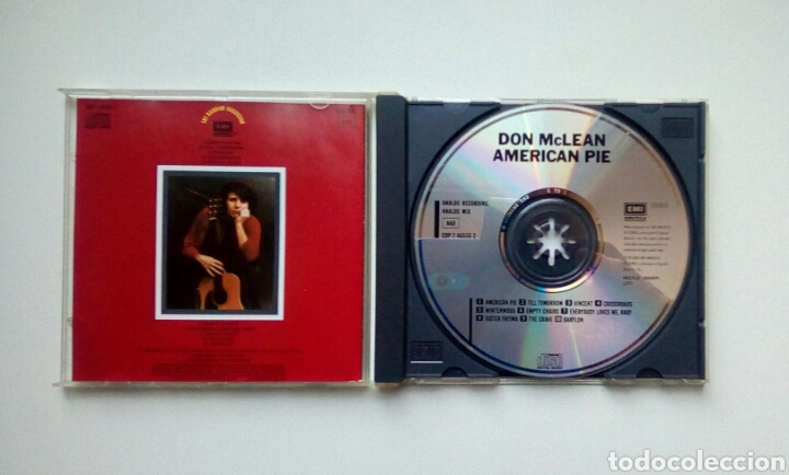 CDs de m&uacute;sica: Don McLean - American pie, Emi, 1987. UK. - Foto 2