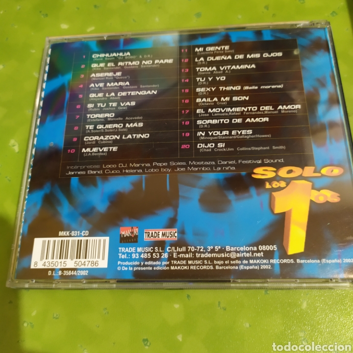 CDs de m&uacute;sica: SCD95 Solo los 10S CD SEGUNDAMANO - Foto 2