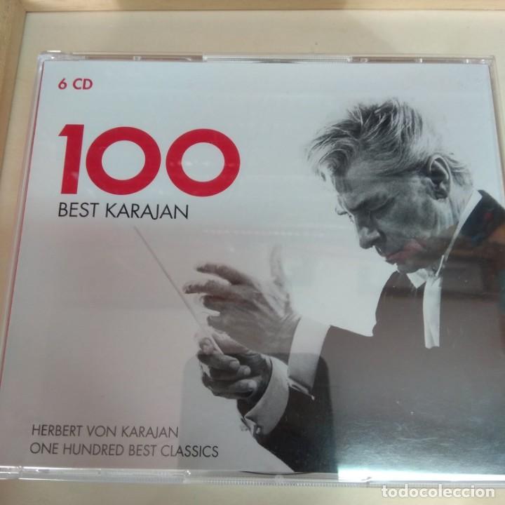 CDs de m&uacute;sica: 100 BEST karajan CD. 6 cd - Foto 1