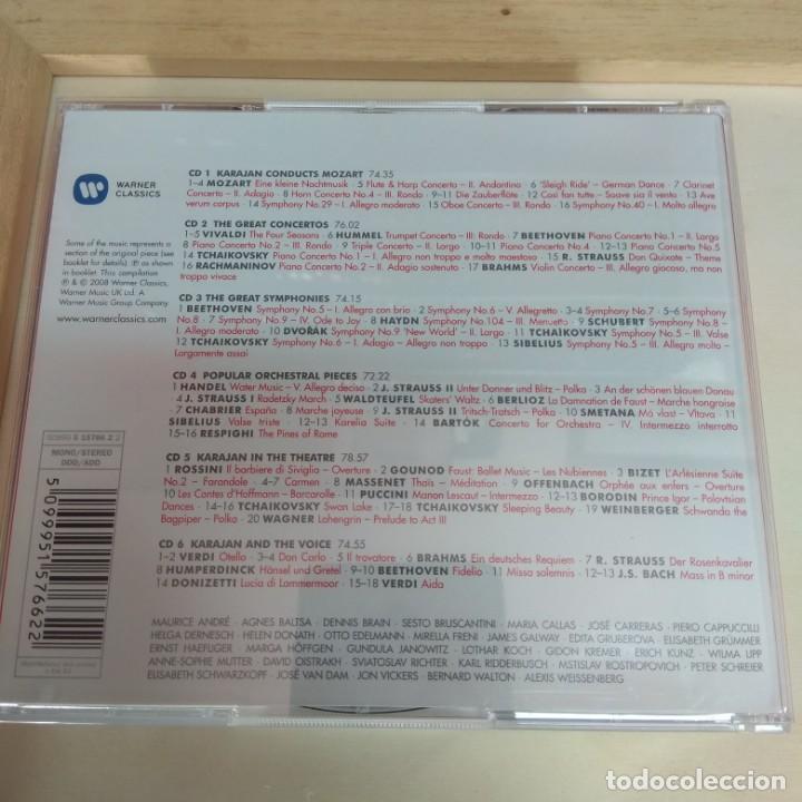 CDs de m&uacute;sica: 100 BEST karajan CD. 6 cd - Foto 2