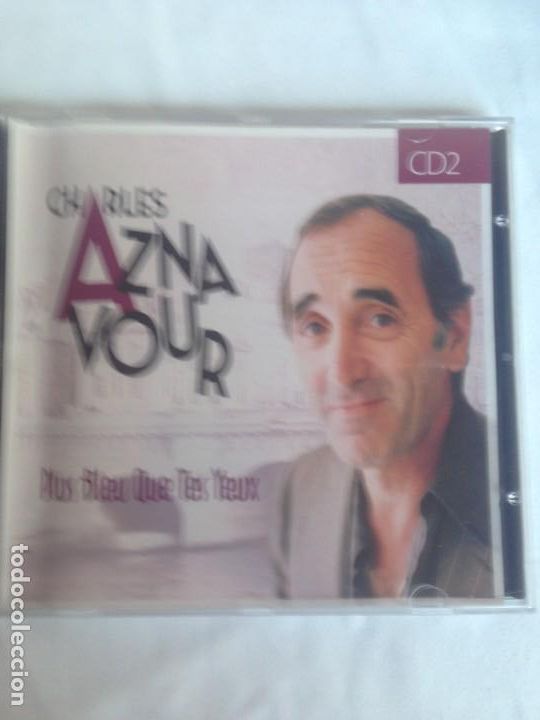 CDs de m&uacute;sica: 3 CDS DE CHARLES AZNAVOUR RECOPILATORIO - Foto 3