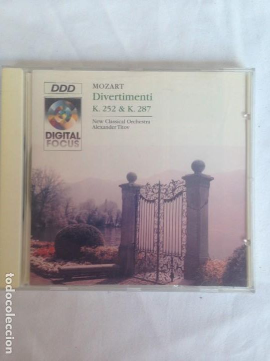 CDs de m&uacute;sica: MOZART DIVERTIMENTI - Foto 1