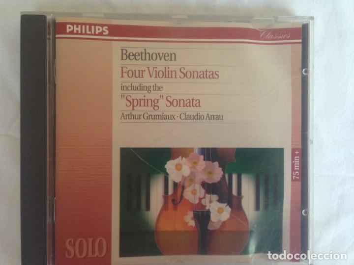 CDs de m&uacute;sica: BEETHOVEN FOUR VIOLIN SONATAS - Foto 1