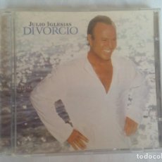 CDs de Música: JULIO IGLESIAS DIVORCIO CD. Lote 204359126