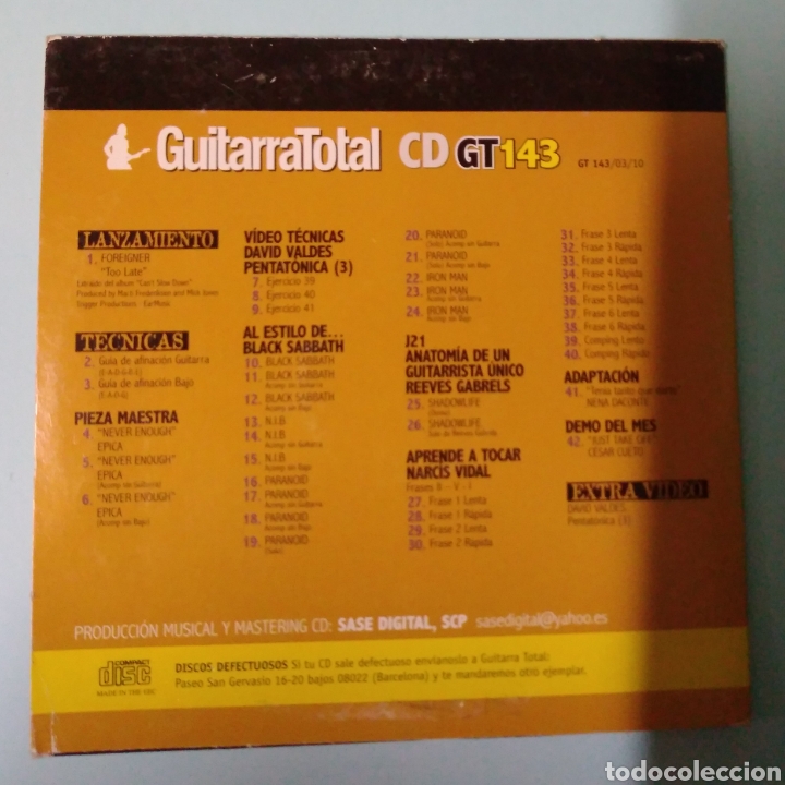 CDs de m&uacute;sica: CD guitarra total - Foto 2