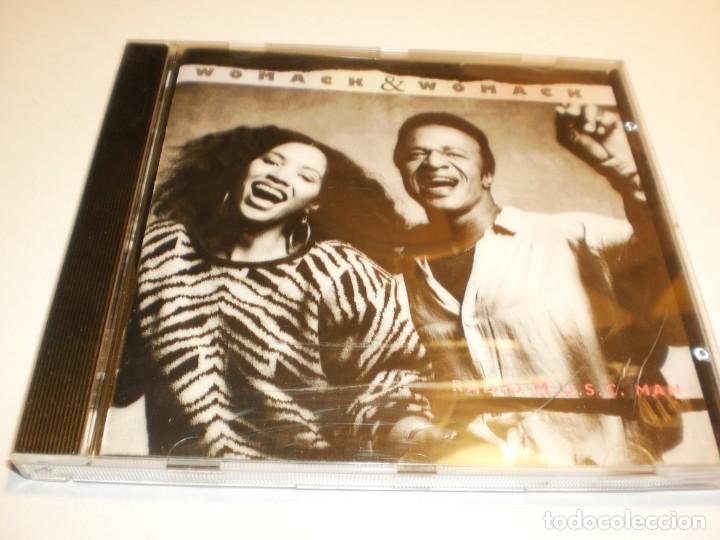 CDs de M&uacute;sica: cd womack & womack. radio musc man. elektra 1985 germany (estado normal)