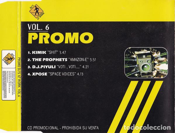 CDs de m&uacute;sica: Promo DJs At Work Vol. 6 - Foto 1