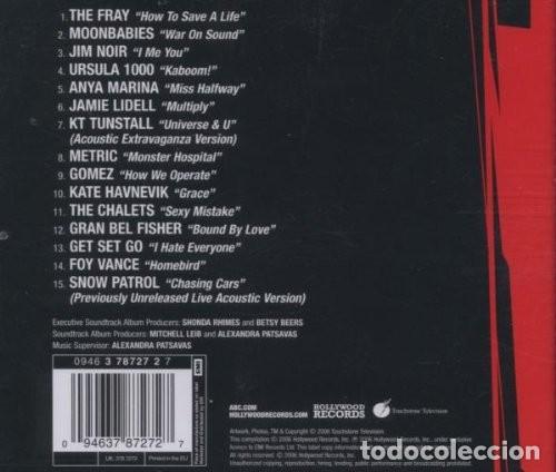 CDs de m&uacute;sica: Greys Anatomy Part II - CD - Foto 2