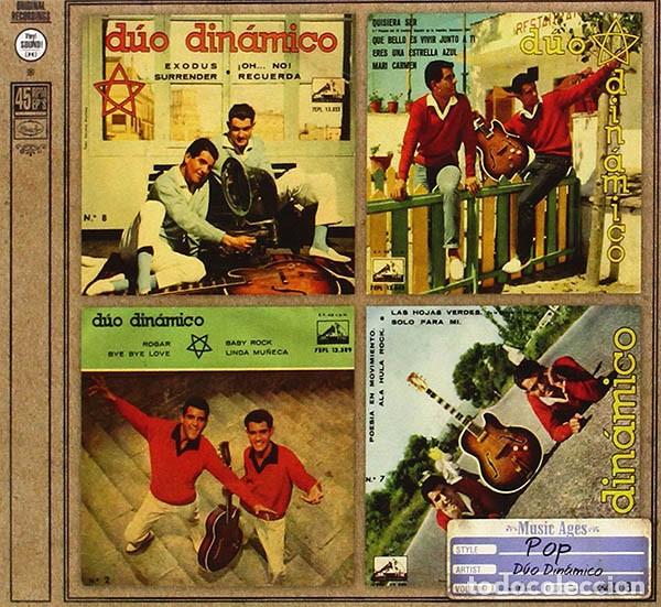 CDs de m&uacute;sica: Duo Din&aacute;mico - 4 Original 45 Eps - CD digipack - Foto 1
