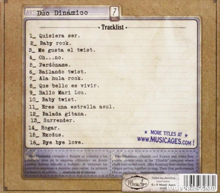 CDs de m&uacute;sica: Duo Din&aacute;mico - 4 Original 45 Eps - CD digipack - Foto 2