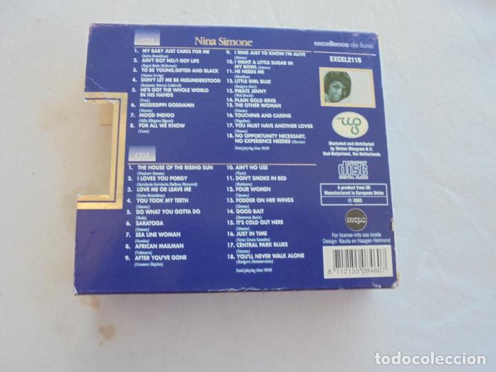 CDs de m&uacute;sica: NINA SIMONE , 36 GREAT PERFORMANCES- 2CD -EXCELENCE DE LUXE - Foto 2