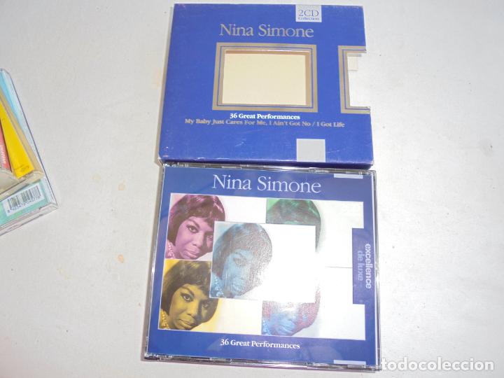 CDs de m&uacute;sica: NINA SIMONE , 36 GREAT PERFORMANCES- 2CD -EXCELENCE DE LUXE - Foto 1