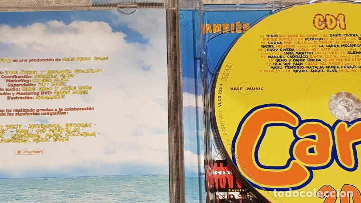 CDs de Música: CARIBE 2003 / HASIENDO EL AMOR / DOBLE CD + DVD / VARIOS ARTISTAS / TOTAL 58 TEMAS / DE LUJO. - Foto 2 - 284069148
