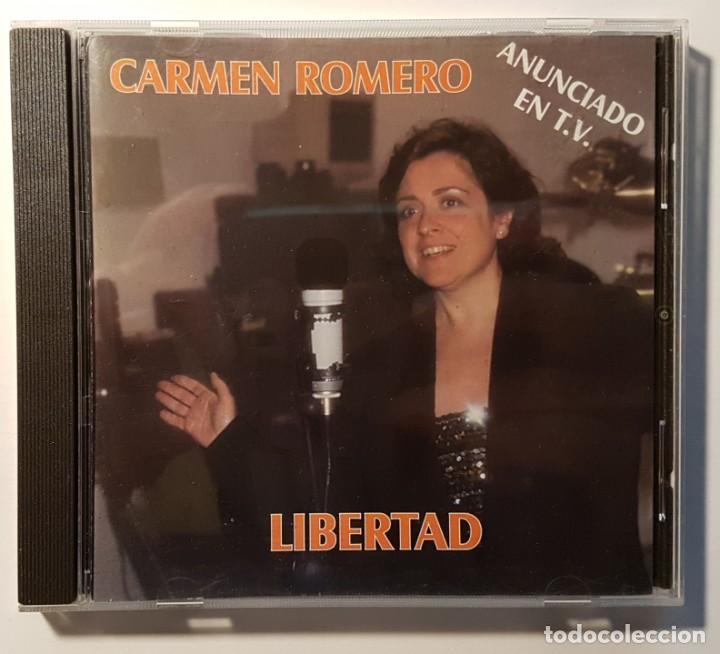 CDs de m&uacute;sica: CD CARMEN ROMERO. LIBERTAD - Foto 1