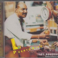 CDs de Música: LUCHO PUERTO RICO Y SU GRUPO SONERO CD 100 POR CIEN SABROSO