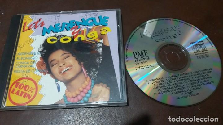 CDs de m&uacute;sica: Disco CD de m&uacute;sica MERENGUE y CONGA Lets - Foto 1