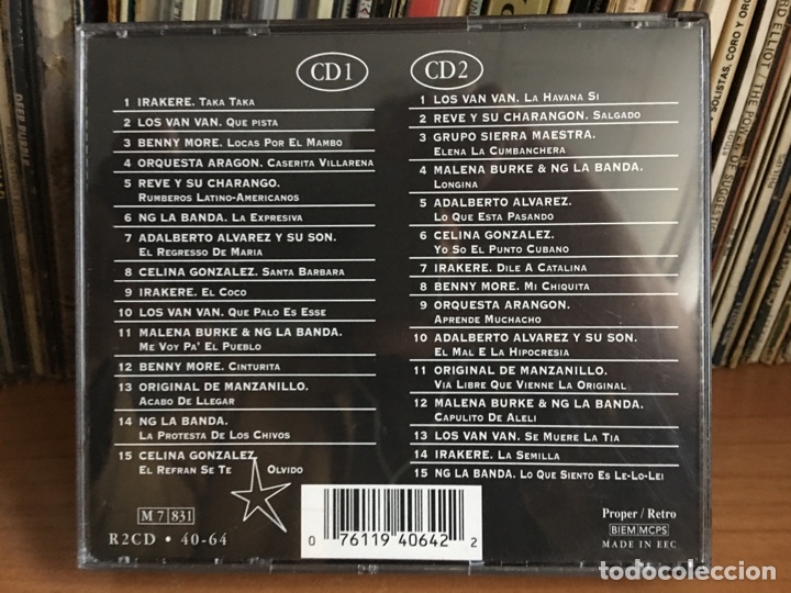 CDs de m&uacute;sica: Various - Salsa Cubana The Gold Collection (2xCD, Comp) - Foto 2